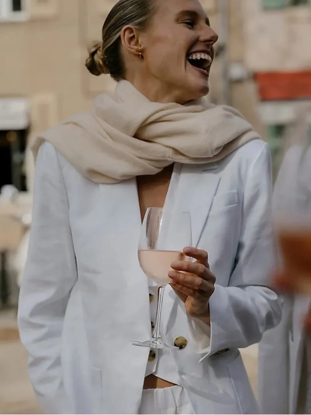 NWT J. Crew White Helena Blazer, Size 0